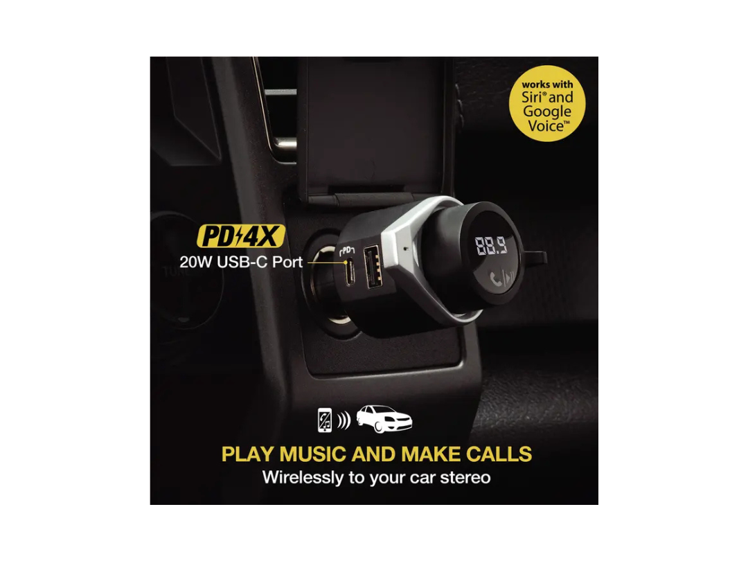 SCOSCHE Bluetooth FM Transmitter - Qatar SCOSCHE Bluetooth FM Transmitter - Qatar